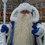 Владимир Ефремов, ведущий, Дед Мороз