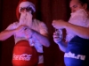 Megapolis Drums, шоу барабанов - Santa and Дед Мороз